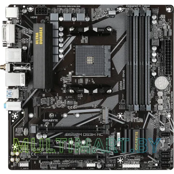 Материнская плата Gigabyte B550M DS3H AC (rev. 1.0/1.1/1.2/1.3)